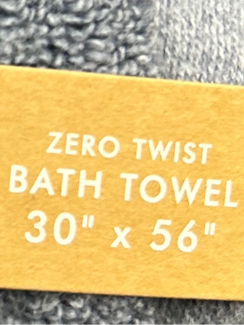 Common Thread Eco-Melange Dusty Blue Ultra Soft Bath Towels Set of 2